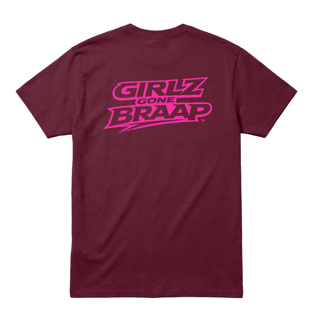 2-wheel drive T - pink Logo