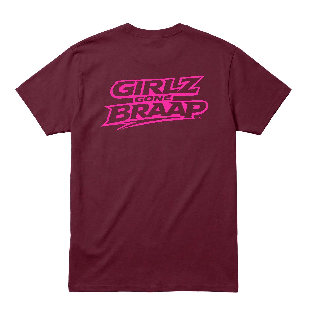 2-wheel drive T - pink Logo