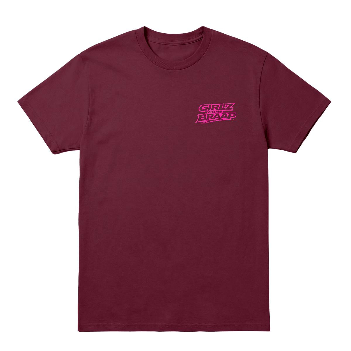 2-wheel drive T - pink Logo