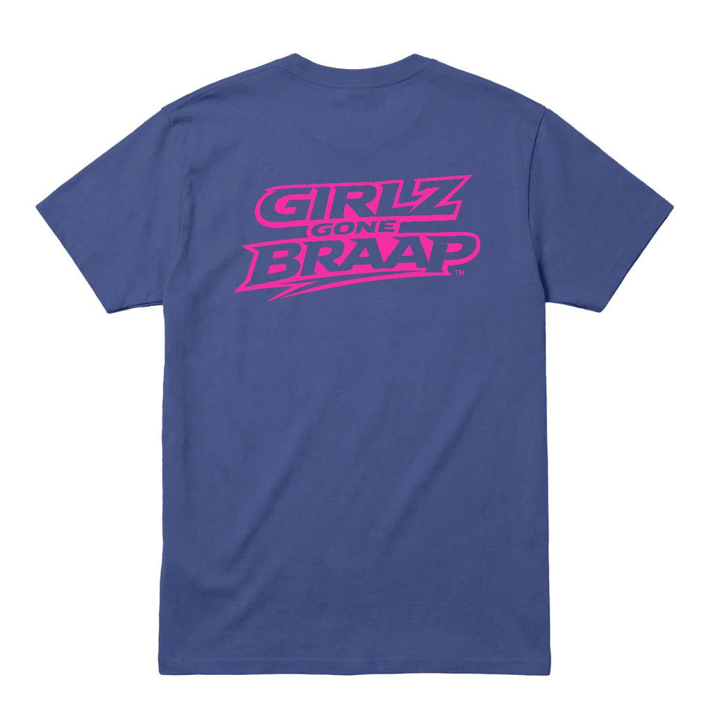 2-wheel drive T - pink Logo