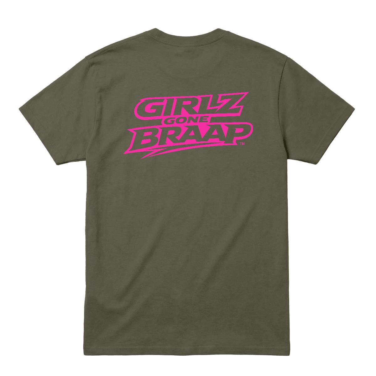 2-wheel drive T - pink Logo
