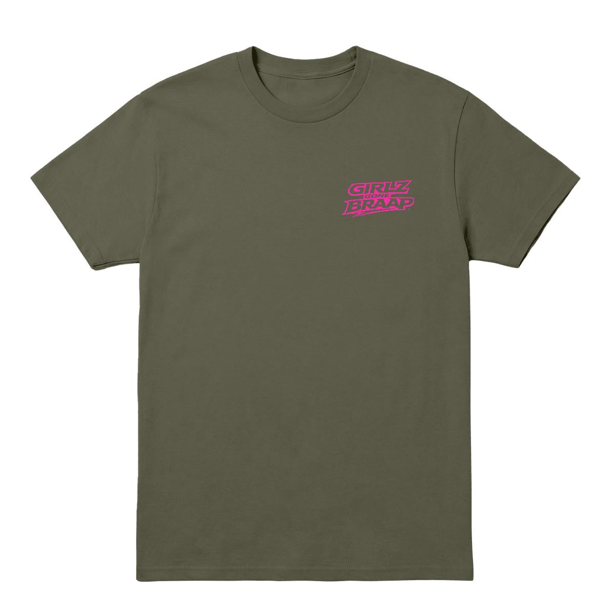 2-wheel drive T - pink Logo