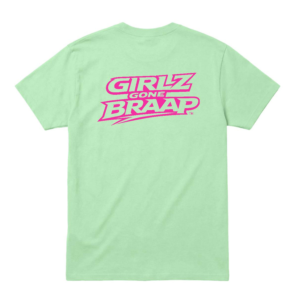 2-wheel drive T - pink Logo