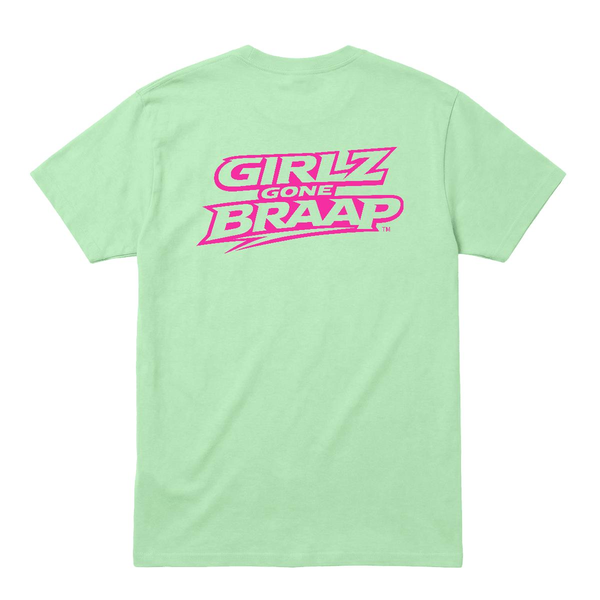 2-wheel drive T - pink Logo