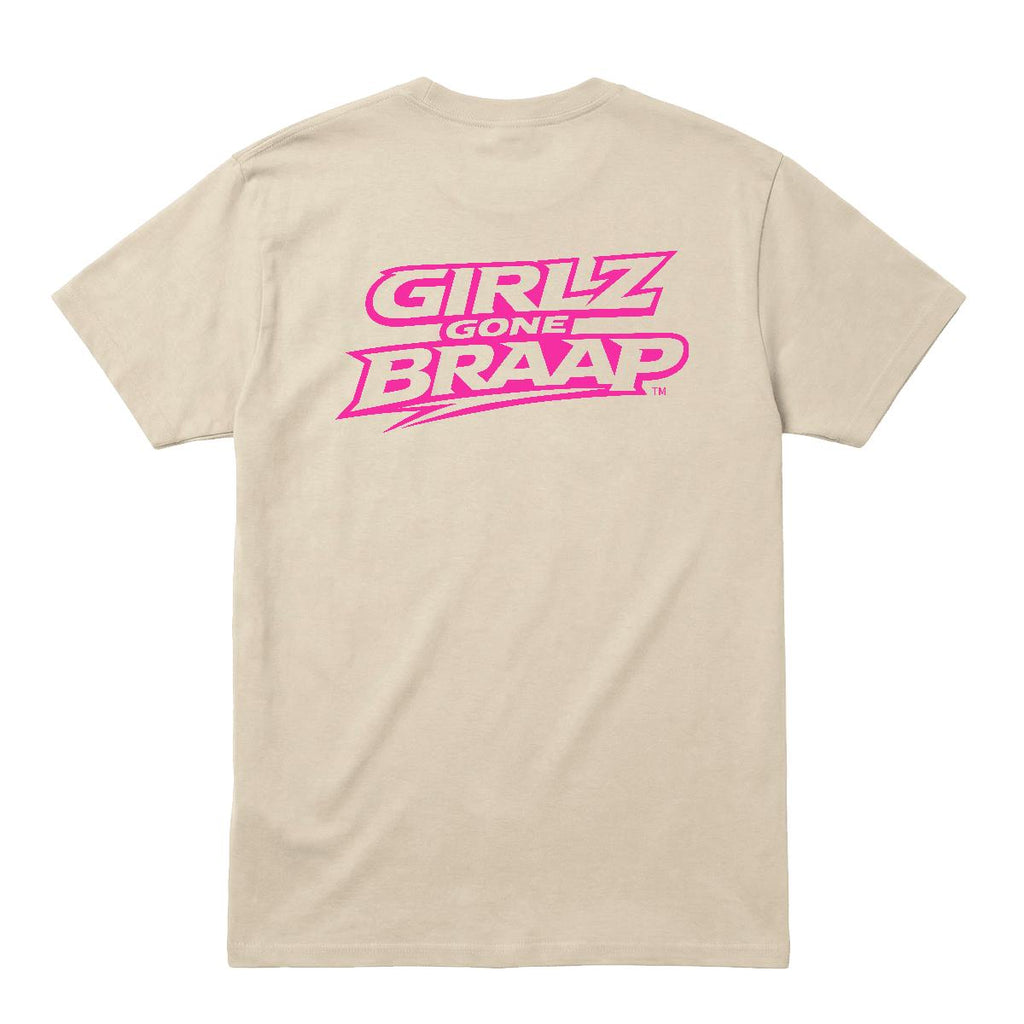 2-wheel drive T - pink Logo