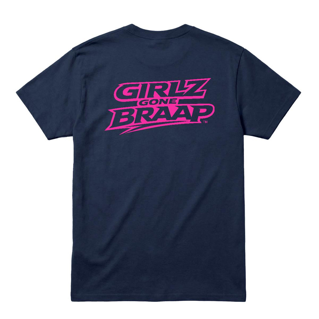 2-wheel drive T - pink Logo