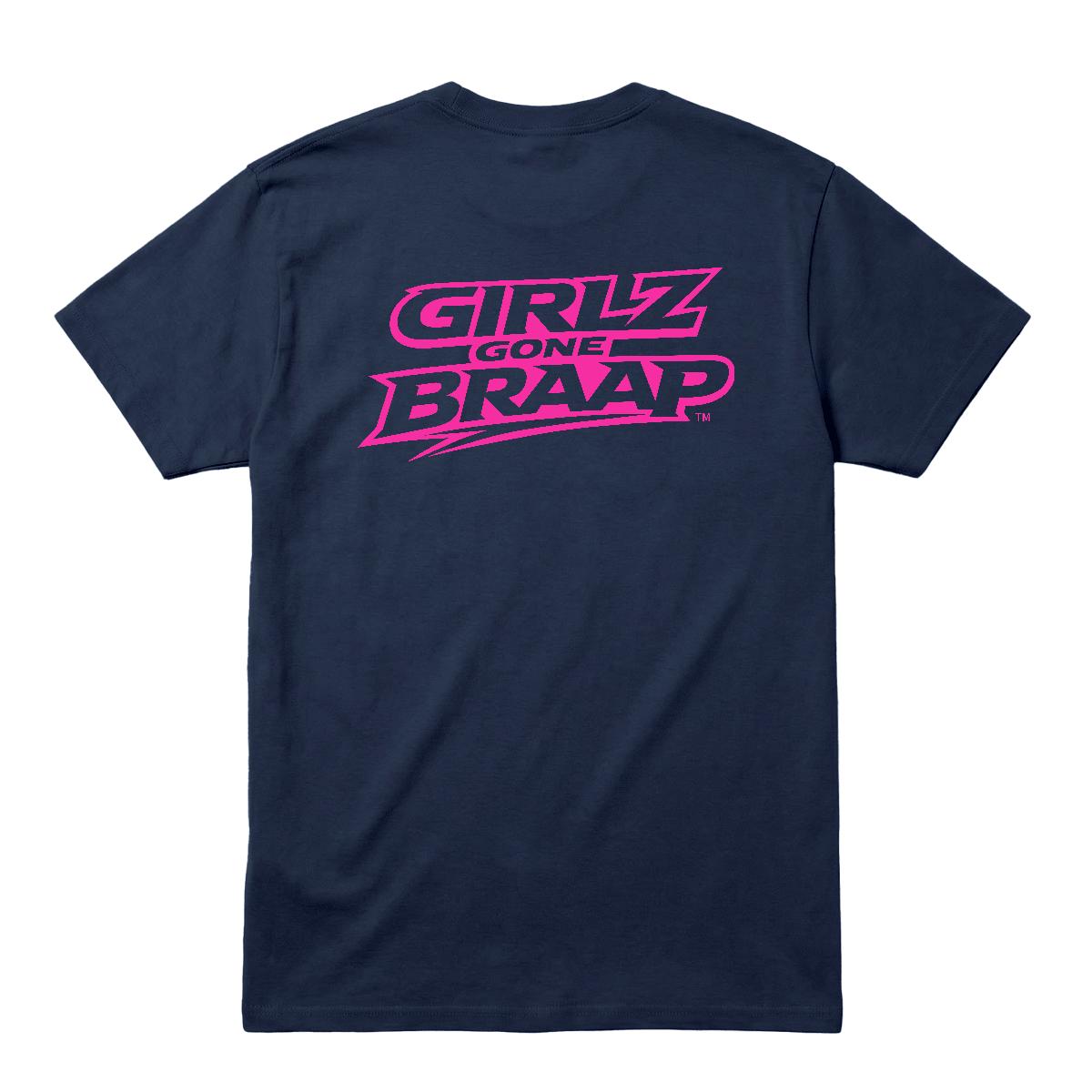 2-wheel drive T - pink Logo