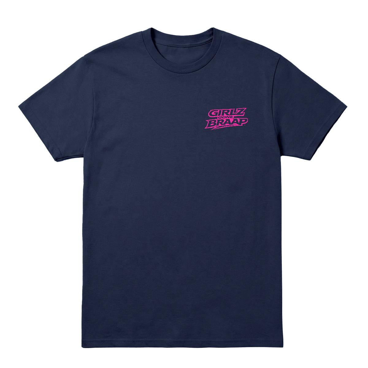 2-wheel drive T - pink Logo