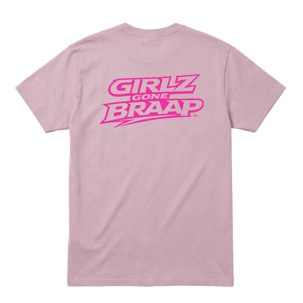 2-wheel drive T - pink Logo