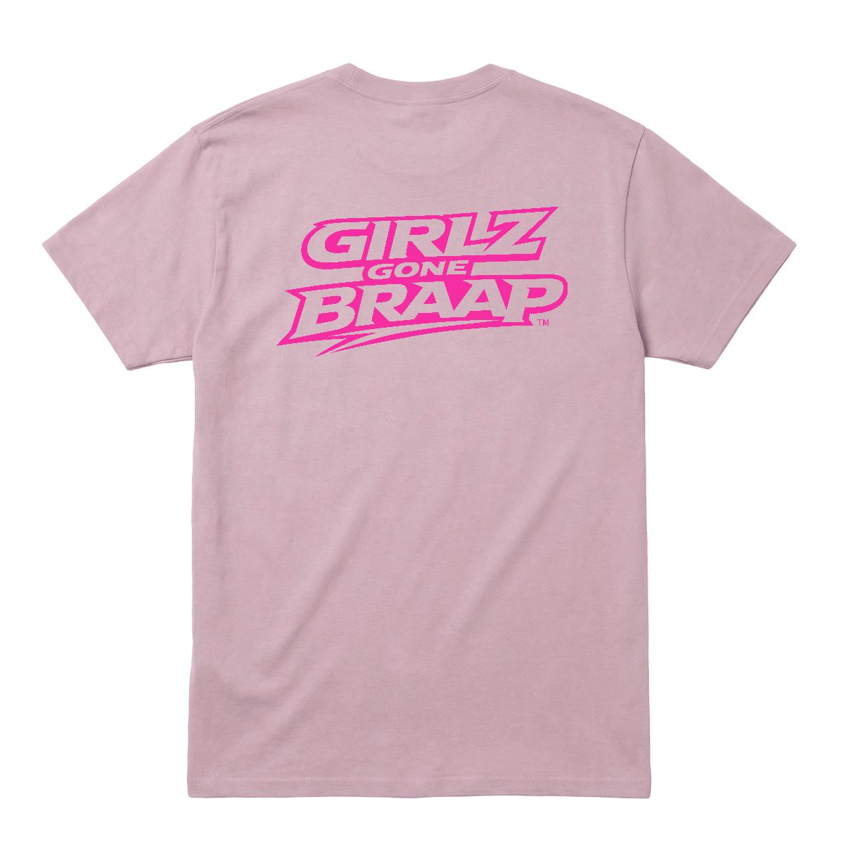 2-wheel drive T - pink Logo