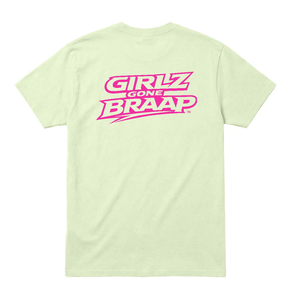 2-wheel drive T - pink Logo