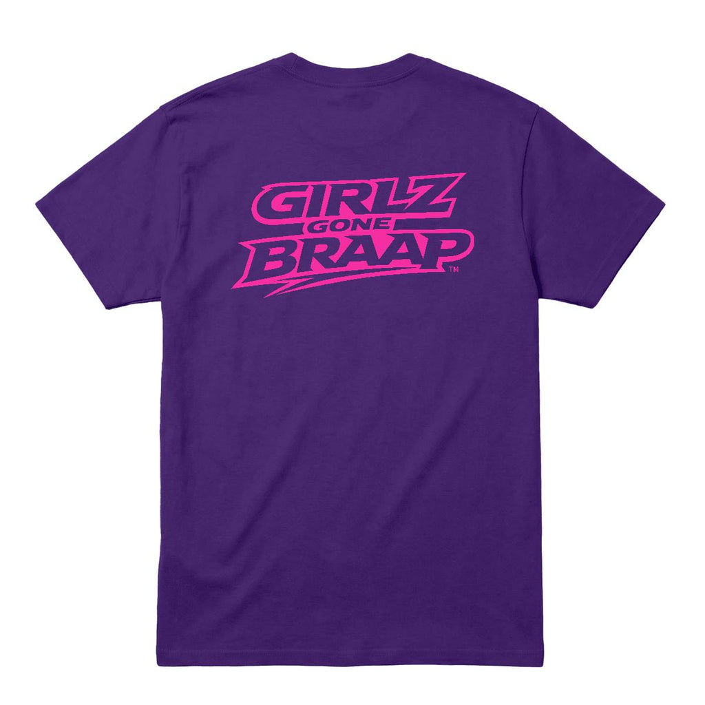 2-wheel drive T - pink Logo