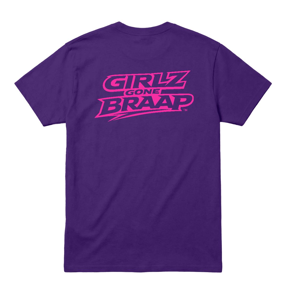 2-wheel drive T - pink Logo