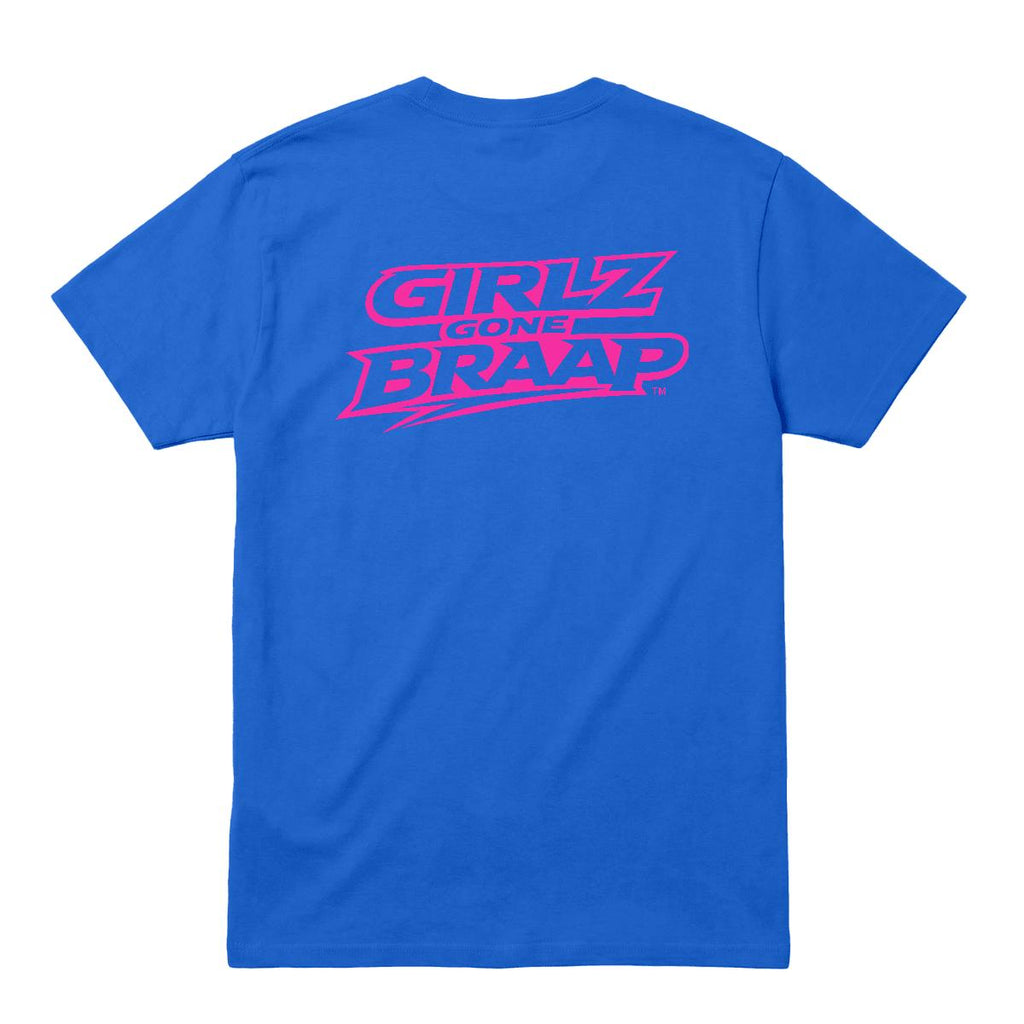 2-wheel drive T - pink Logo