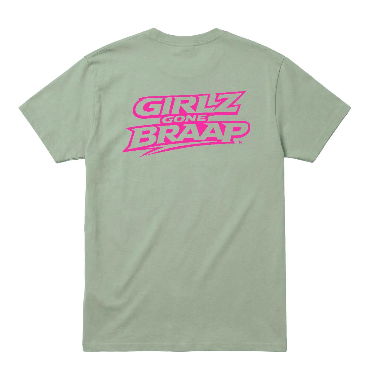2-wheel drive T - pink Logo