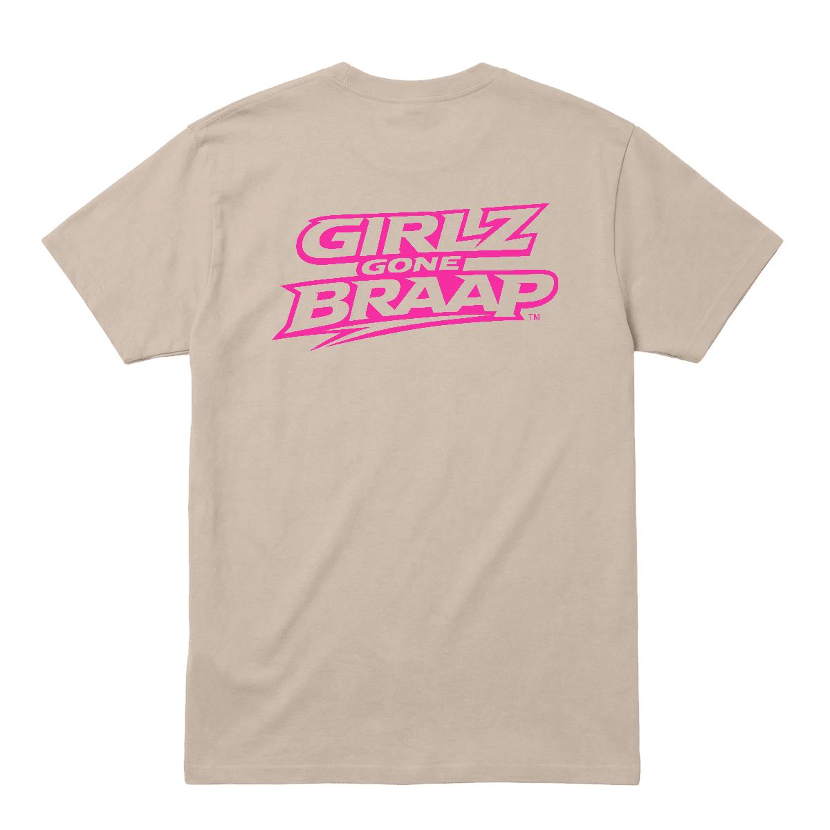 2-wheel drive T - pink Logo