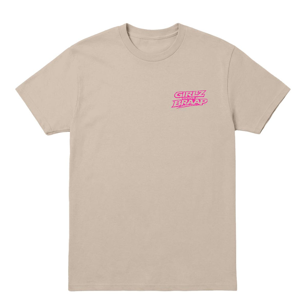 2-wheel drive T - pink Logo