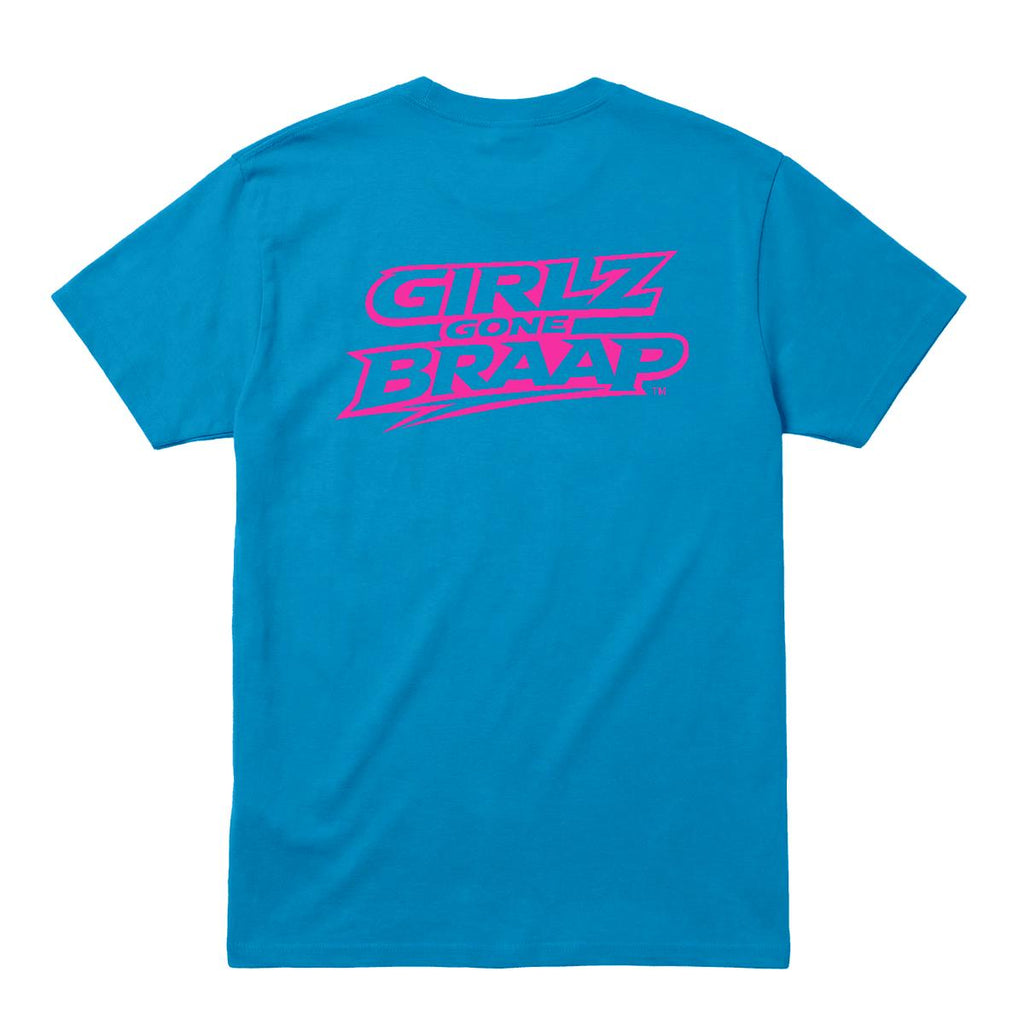 2-wheel drive T - pink Logo