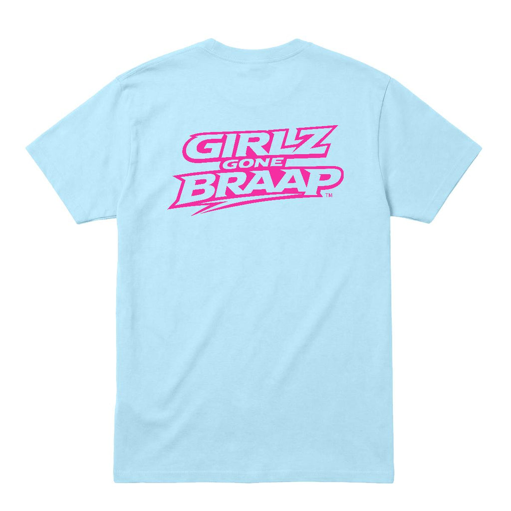 2-wheel drive T - pink Logo