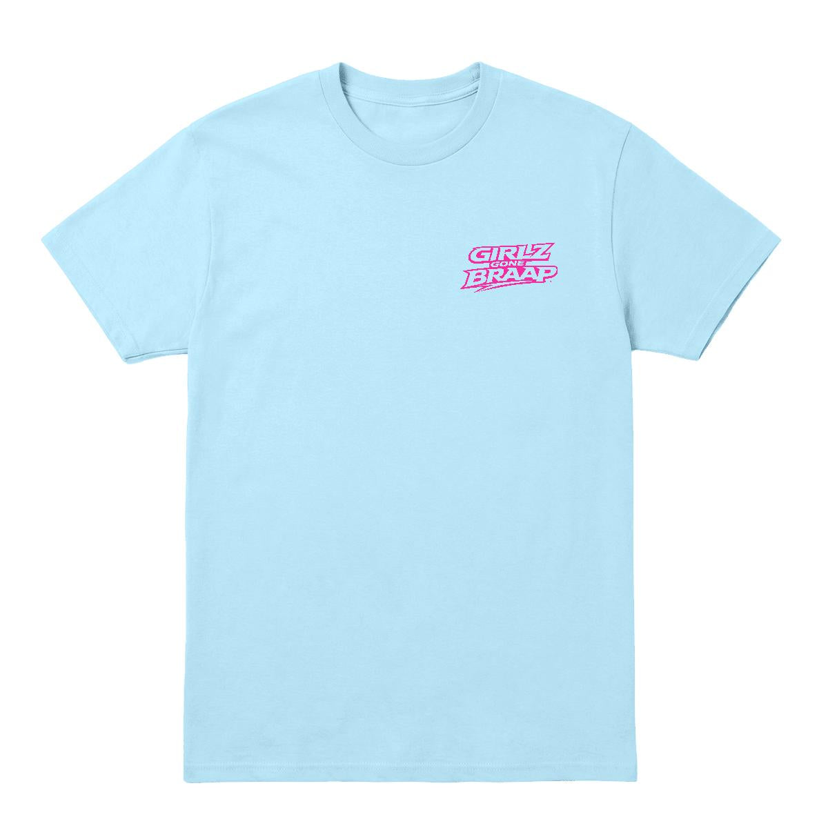 2-wheel drive T - pink Logo