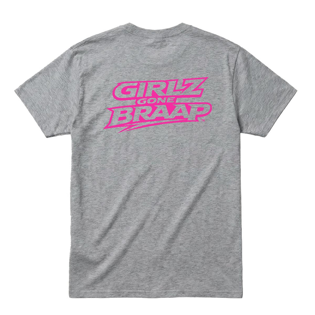 2-wheel drive T - pink Logo