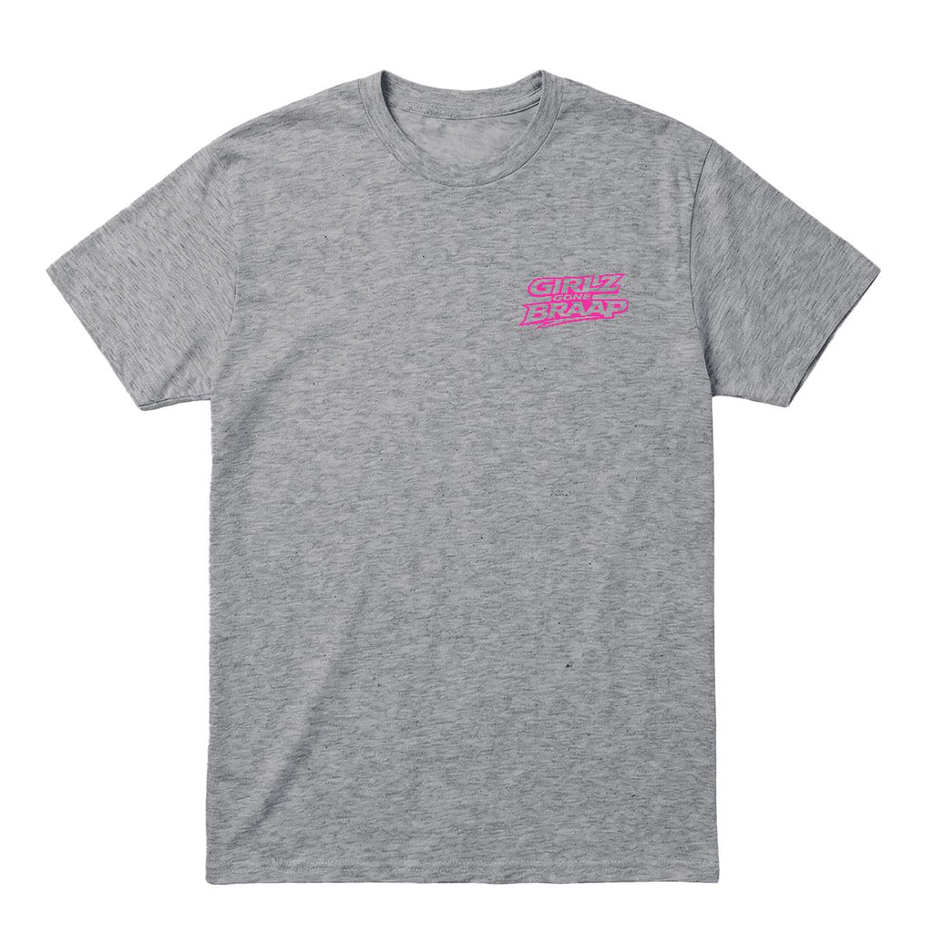 2-wheel drive T - pink Logo