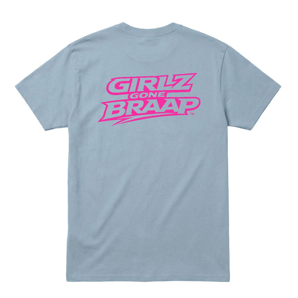 2-wheel drive T - pink Logo
