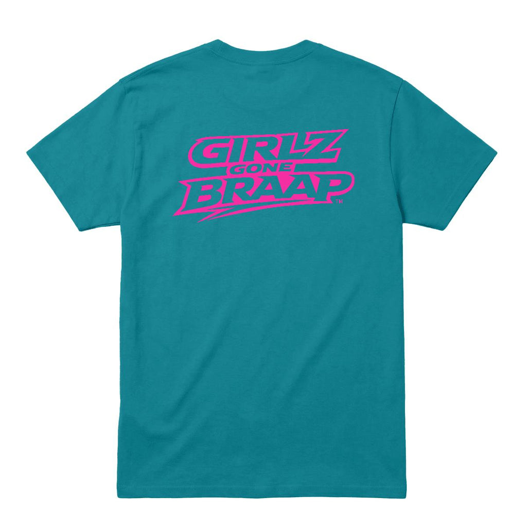2-wheel drive T - pink Logo