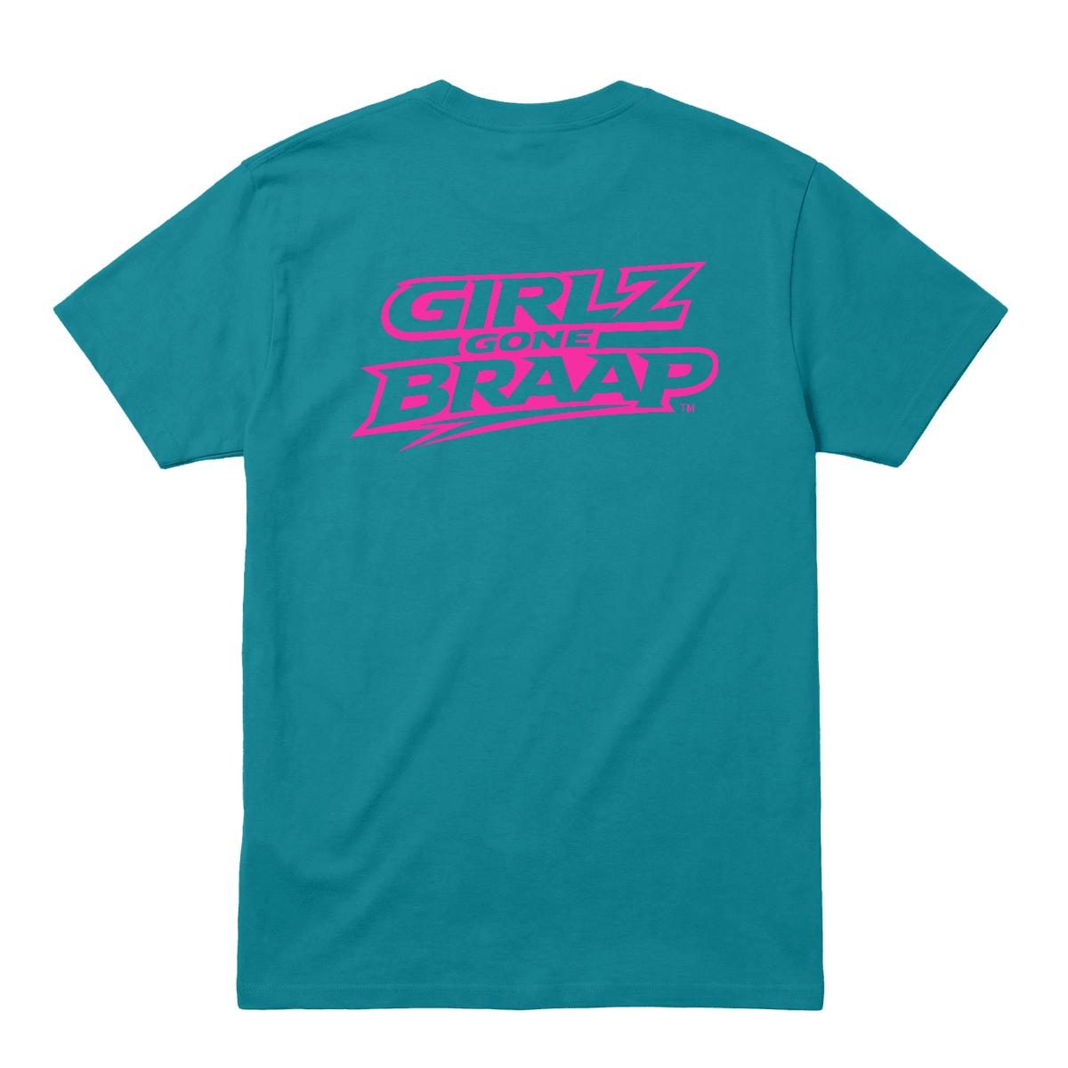 2-wheel drive T - pink Logo
