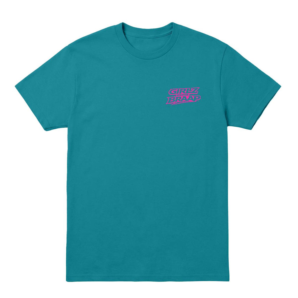2-wheel drive T - pink Logo
