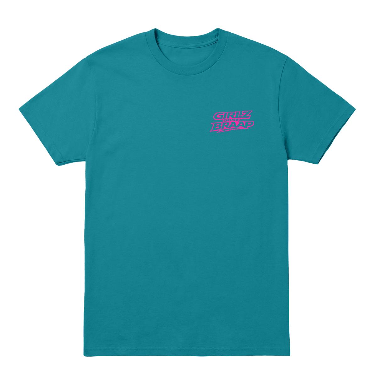 2-wheel drive T - pink Logo