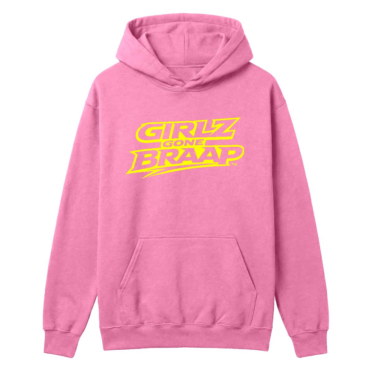 Braap Mode Hoodie - lime yellow