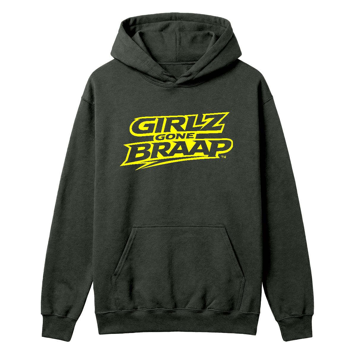 Braap Mode Hoodie - lime yellow