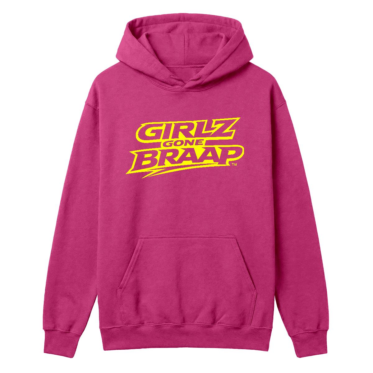 Braap Mode Hoodie - lime yellow