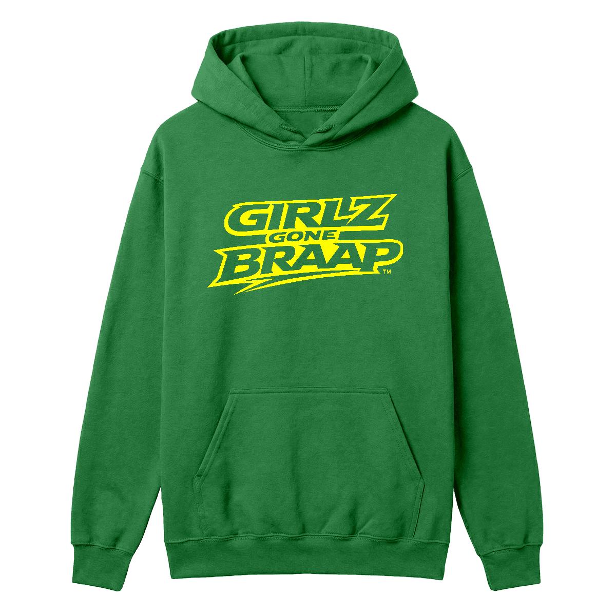 Braap Mode Hoodie - lime yellow