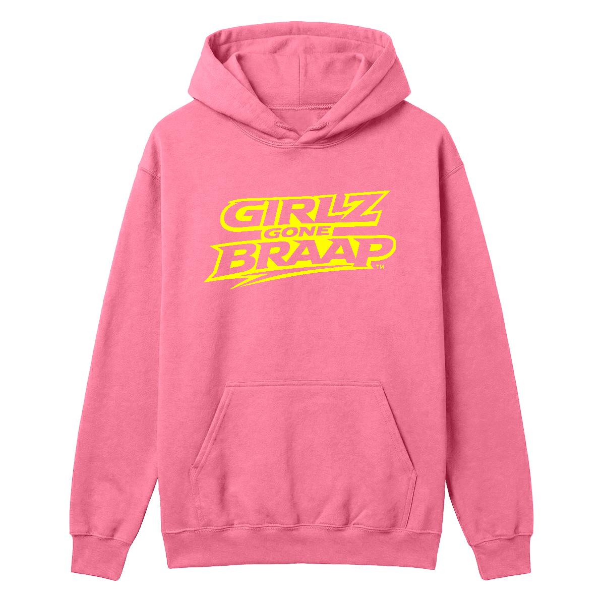 Braap Mode Hoodie - lime yellow