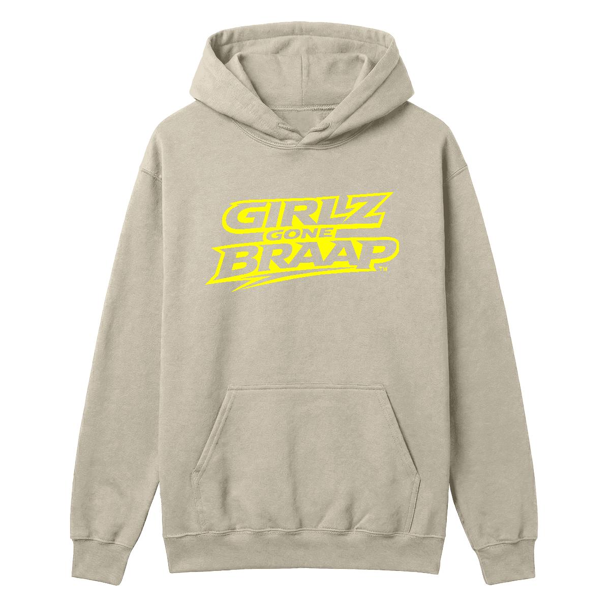 Braap Mode Hoodie - lime yellow