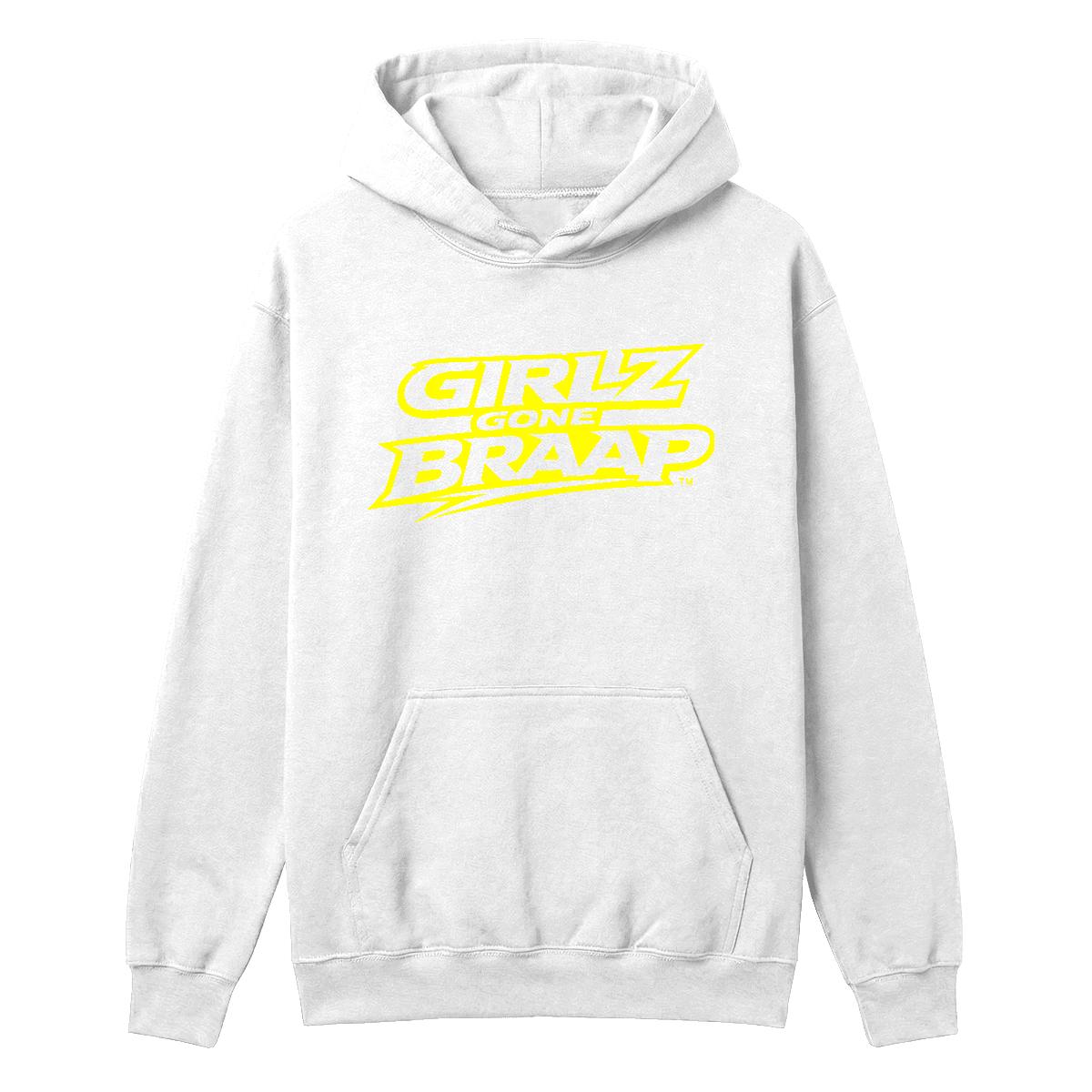Braap Mode Hoodie - lime yellow